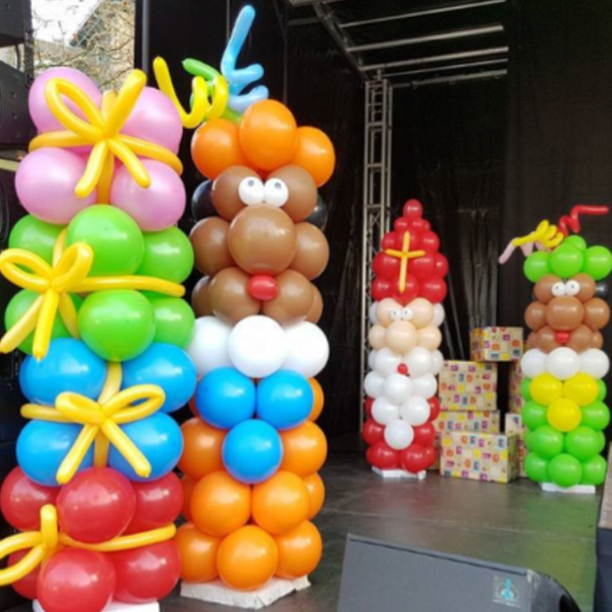 Ballondecoraties voor Sinterklaas evenementen